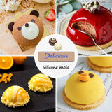 Chocolate Bomb Mold, Silicone Hot Cocoa Bombs Molds, 2 Packs Circle Baking Mold for Making Dessert Candy, Dome Cake In Australia - Darrahopens