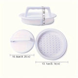 Burger Press Patty Makers, Round Non-Stick Stuffed Hamburger Press Accessories Smashed Hamburger Press Patty Burger Meat Sausage
