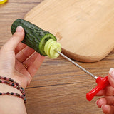 Vegetables Spiral Knife Carving Tool Potato Carrot Cucumber Salad Chopper Manual Spiral Screw Slicer Cutter Spiralizer In Australia - Darrahopens