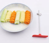 Vegetables Spiral Knife Carving Tool Potato Carrot Cucumber Salad Chopper Manual Spiral Screw Slicer Cutter Spiralizer