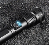Rechargeable Flashlights,Lumens Flashlight,Tactical Flashlight with Zoomable,Super Bright Waterproof Flashlights for Emergencies In Australia - Darrahopens