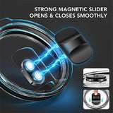 2pcs 20 oz Magnetic Tumbler Lid - Compatible with - Magnetic Slider Switch Spill Proof Tumbler Cover (20 oz-black) In Australia - Darrahopens