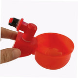 Chicken Watering Cup, Chicken Water Feeder, Thread Automatic Filling Waterer Poultry Drinking Bowl Chicken Feeder Cup In Australia - Darrahopens