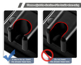 Shower Head Holder Strong Adhesive Adjustable Handheld Shower Wand Holder No Drilling Wall Mount Bracket(Black Set of 2) In Australia - Darrahopens