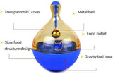 Parrot Foraging Toys Tumbler Ball with Bell,Intelligence Train Interactive Puzzle Treat Tumbler Ball for Bird Parrot Budgie