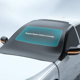 Magnetic Windshield Cover for Ice and Snow,Anti-Theft Car Windshield Snow Cover with Magnets,All-Season Universal Front Windshield