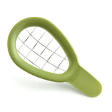 Stainless Steel Avocado Cube Maker Fruit Cutter Avocado Slicer Cuber Kiwi Dicer Chopper Kitchen Gadget Avocado Knife Peeler