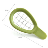 Stainless Steel Avocado Cube Maker Fruit Cutter Avocado Slicer Cuber Kiwi Dicer Chopper Kitchen Gadget Avocado Knife Peeler