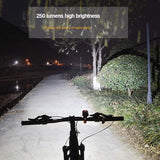 Bike Light Set Rechargeable Bicycle Front Headlight and Back Taillight Modes Easy to Install for Men Women Kids Road Mountain