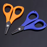 Straight Shears Non-Sticking Sharp Blade Comfort Grip Blunt Tip Safety Cutting Tool for Office Crafting Kitchen （2pcs）