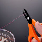 Straight Shears Non-Sticking Sharp Blade Comfort Grip Blunt Tip Safety Cutting Tool for Office Crafting Kitchen （2pcs）