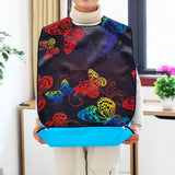 Adult Crumb Catcher Adjustable Adult Bibs Dining Clothing Protector Reusable Waterproof Adult Bibs (butterfly)