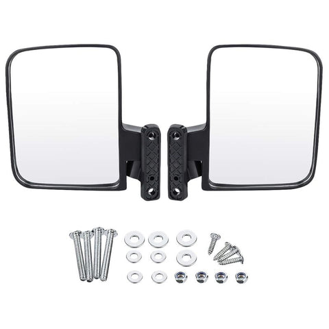 Golfs Cart Supply 1 Set Golf Mirror Track Bicycle Motorcycle Replaceable Rearview Mirror Walking Push Cart Rear View Mirrors