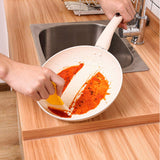 Kitchen Silicone Spatula for Dirty Fry Pan Dish Pot Washing Scraper Cleaning Brush Pack of Silicone Spatula for Resin Removal In Australia - Darrahopens