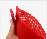 Silicone Mesh Strainer,Pot Side Draining,Household Grease Can for Kitchen with Strainer,Vegetable Strainer,Rice Drainer Strainer In Australia - Darrahopens