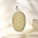 Exfoliating Loofah Sponge Pads (Pack of 2)-Natural Luffa and Terry Cloth Materials Loofa Sponge Scrubber Body Glove-Men and Women In Australia - Darrahopens