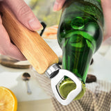 Wood Handheld Heavy Duty Stainless Steel Bottle Opener, Bartender Bottle Opener,Beer Bottle Openers for Home Kitchen In Australia - Darrahopens