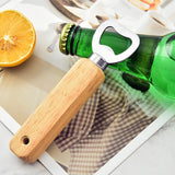 Wood Handheld Heavy Duty Stainless Steel Bottle Opener, Bartender Bottle Opener,Beer Bottle Openers for Home Kitchen In Australia - Darrahopens