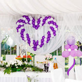 Balloon Arch Kit Balloon Garland Decorating Strip Kit 2 Rolls Balloon Tape Strips with 2 Rolls Balloon Glue(Single Hole)