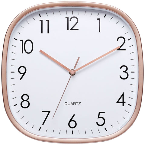 Square Retro Wall Clock in Acrylic, Contemporary Decor for Office, Living Room, Kitchen or Bathroom. Decorative Aluminum In Australia - Darrahopens