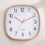 Square Retro Wall Clock in Acrylic, Contemporary Decor for Office, Living Room, Kitchen or Bathroom. Decorative Aluminum In Australia - Darrahopens