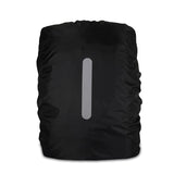 Waterproof Rain Cover for Backpack, Reflective Rainproof Protector for Anti-dust and Anti-Theft S 30L-40L Black