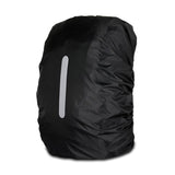 Waterproof Rain Cover for Backpack, Reflective Rainproof Protector for Anti-dust and Anti-Theft S 30L-40L Black In Australia - Darrahopens