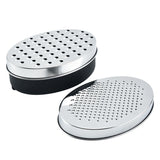 Cheese Grater Citrus Lemon Zester with Food Storage Container & Lid - Perfect For Soft Cheddar Cheeses, Ginger, Vegetables,Butter In Australia - Darrahopens