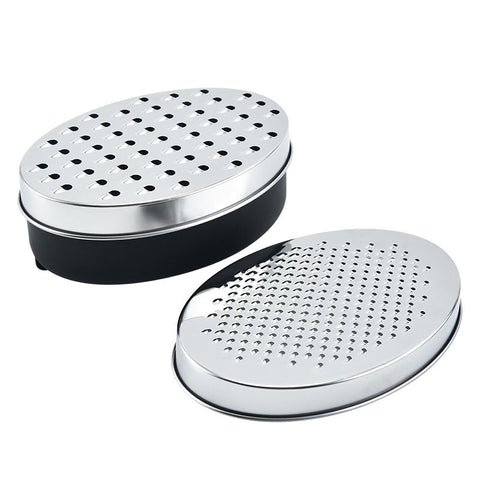 Cheese Grater Citrus Lemon Zester with Food Storage Container & Lid - Perfect For Soft Cheddar Cheeses, Ginger, Vegetables,Butter In Australia - Darrahopens