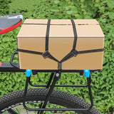 Universal Motorcycle Helmet Luggage Rope 60 cm Motorcycle Bungee Cord Bandage Retractable Elastic Strap with 2 Hooks (Black) In Australia - Darrahopens