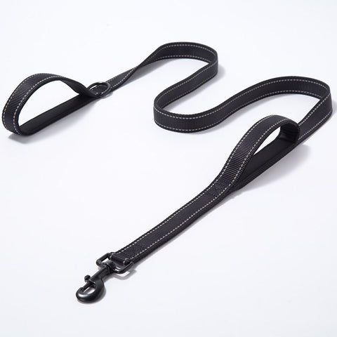 Heavy Duty Dog Leash - 2 Handles by Padded Traffic Handle for Extra Control, 6.5 foot Long - Perfect for Medium to Large Dogs In Australia - Darrahopens