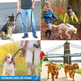 Heavy Duty Dog Leash - 2 Handles by Padded Traffic Handle for Extra Control, 6.5 foot Long - Perfect for Medium to Large Dogs In Australia - Darrahopens