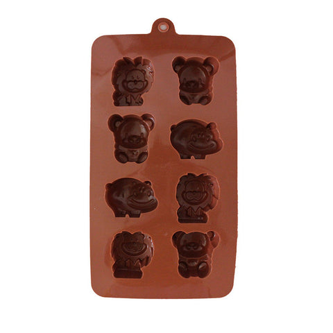 Cute Animal Silicone Baking Molds Bakeware for Halloween Theme Chocolate, Muffin Cups, Ice Cube, Soap, Wafer, Cake, Bread