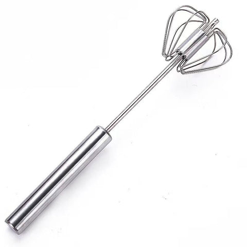 Steel Semi-Automatic Whisk,Egg Whisk Hand Push Rotary Whisk Blender, Hand Push Mixer Stirrer Tool,Whisks for Cooking Kitchen Home In Australia - Darrahopens