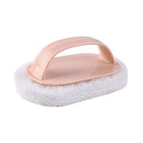 Kitchen Sponge Cleaning Sponge with Plastic Handle, All Purpose Brush Scrubber for Dishes, Non-Stick Pans, Bathroom- 2 Colors