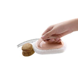 Kitchen Sponge Cleaning Sponge with Plastic Handle, All Purpose Brush Scrubber for Dishes, Non-Stick Pans, Bathroom- 2 Colors