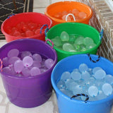 Assorted Colors Water Balloons Latex Small Balloons,Party Balloons,Birthday Balloons,Shooting Target Darting Target （500pcs） In Australia - Darrahopens