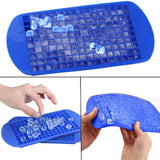 Silicone Mini Ice Cube Trays 2 Pack, 160 Small Ice Cube Molds Easy Release Crushed Ice Cube for Chilling Cocktail