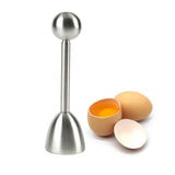 Stainless Steel Egg Cracker Topper Cutter Egg Cracker Opener Shell Separator Remover Egg Cutting Tool for Hard Soft Boiled Eggs In Australia - Darrahopens