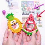 Watermelon Bottle Opener, Fruit Beer Bottle Opener Creative Bottle Opener for Dad Boyfriend Bartender （2pcs）