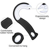 Easy Open Ring Pull Can Opener - Simple Tool for Soda Tabs, Lid Lifter, Tin Can, Ideal for Protecting Nails and Folks with Joint