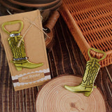 Cowboy Boot Bottle Openers Baby Shower Bottle Opener Favors for Guest Wedding Favors Quinceanera Party Favors Bridal Shower Favors In Australia - Darrahopens