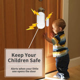 Door Window Pool Alarm with Remote Control,Wireless Magnetic Sensor Anti-Theft Door Alarms for Kids Safety Home Store Garage