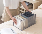 Wardrobe Clothes Organizer, Drawer Organizer for Clothing, Closet Organizers and Storage, Drawer Dividers for Mesh Separation