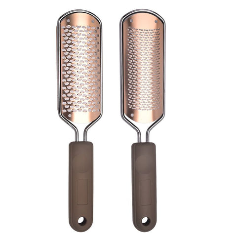 2 Pack Foot File Callus Remover, Professional Foot Scrubber Remove Dead Skin Cracked for Wet and Dry Feet