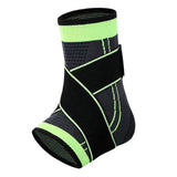 Ankle Brace for Men&Women Adjustable Compression Ankle Support Ankle Sleeve for Plantar Fasciitis,Achilles Tendon (Green, X-Large In Australia - Darrahopens