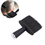 Neck Duster Barber Brush to Remove Loose Hair from Neckline and Ears After Haircut,Professional and Home Use,Soft Nylon Bristles