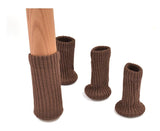 4 pcs Knitting Wool Furniture Socks Chair Leg Socks Furniture Sliders That Protect Hardwood Floors from Scratches Socks Gifts