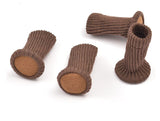 4 pcs Knitting Wool Furniture Socks Chair Leg Socks Furniture Sliders That Protect Hardwood Floors from Scratches Socks Gifts