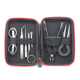 DIY Home Repair Tool Kit, Ceramics Tweezers,Diagonal Pliers,Folding Scissors, Brush, Screwdrivers with A Carrying Zipper Case In Australia - Darrahopens
